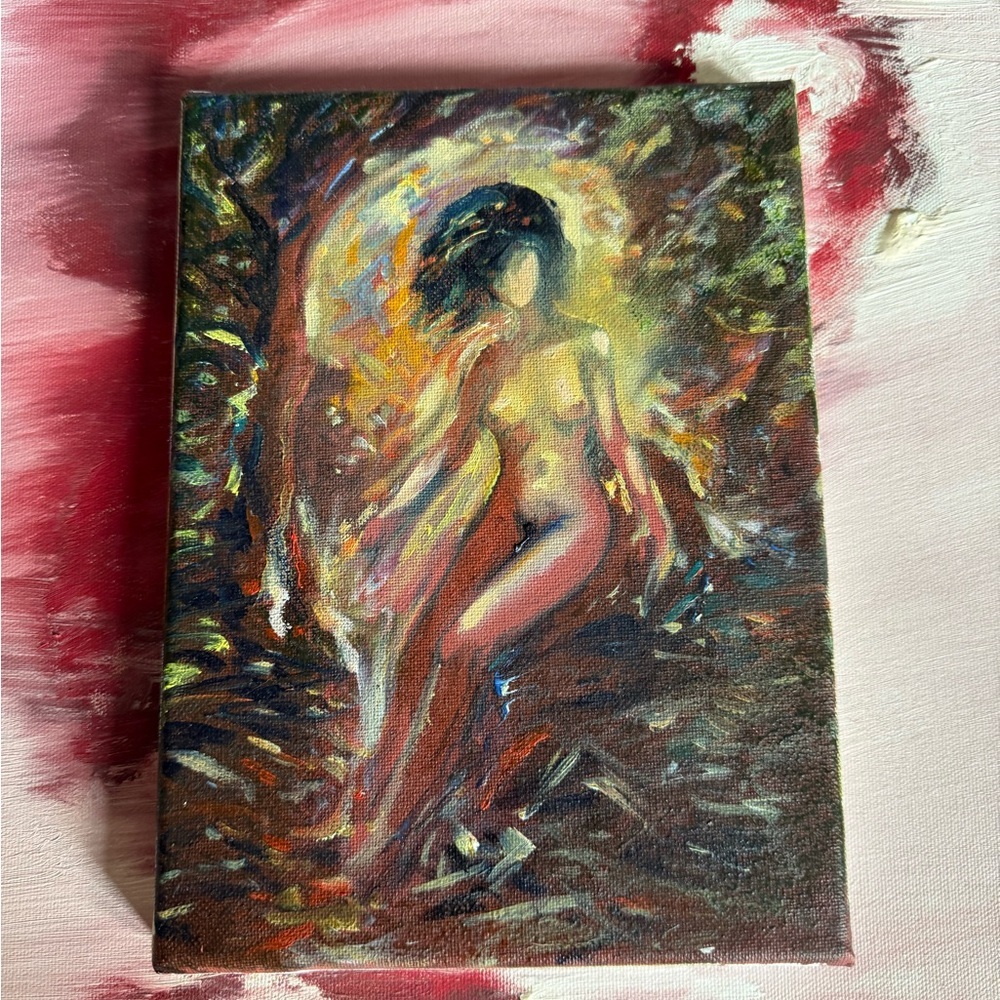 Original Nude Art, Oil on canvas - Picture 1 of 6